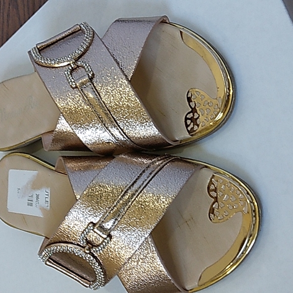 Verano Rio Sandals size 10 ROSE GOLD - Picture 2 of 5